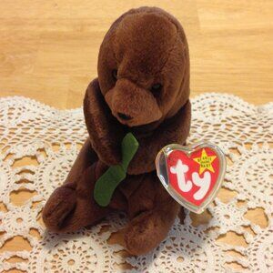 Ty Beanie Baby Seaweed the Otter, Style 4080
